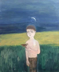 Boy with Bird, 2002